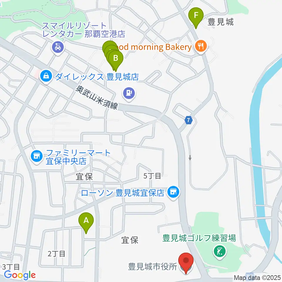 FMとよみ周辺のホテル一覧地図