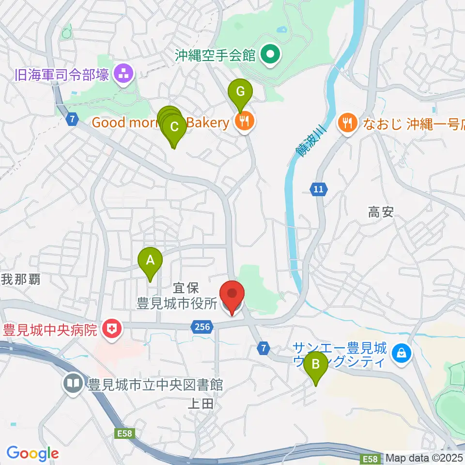 FMとよみ周辺のホテル一覧地図