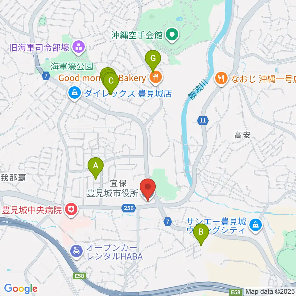 FMとよみ周辺のホテル一覧地図
