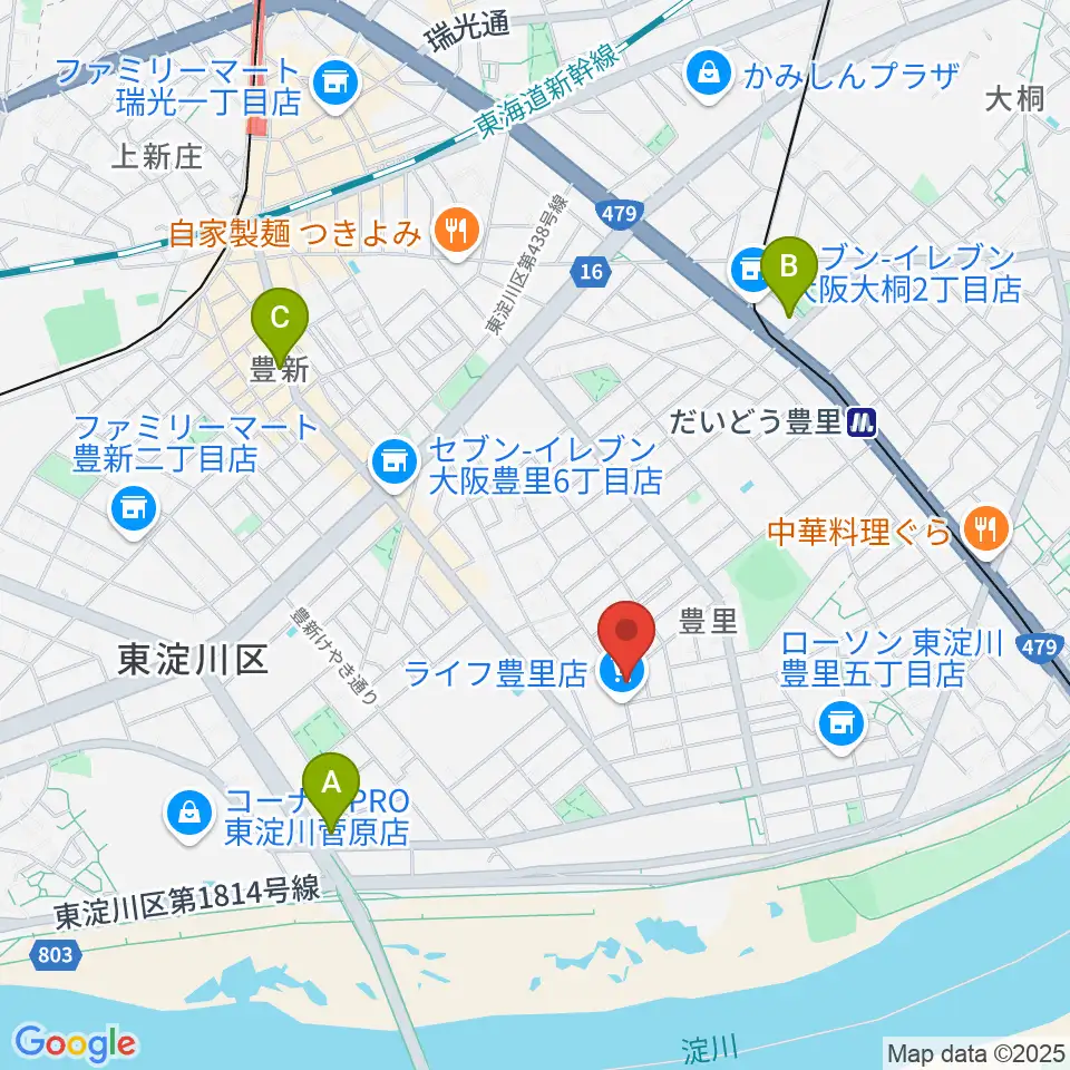 LIVEHOUSE39周辺のホテル一覧地図