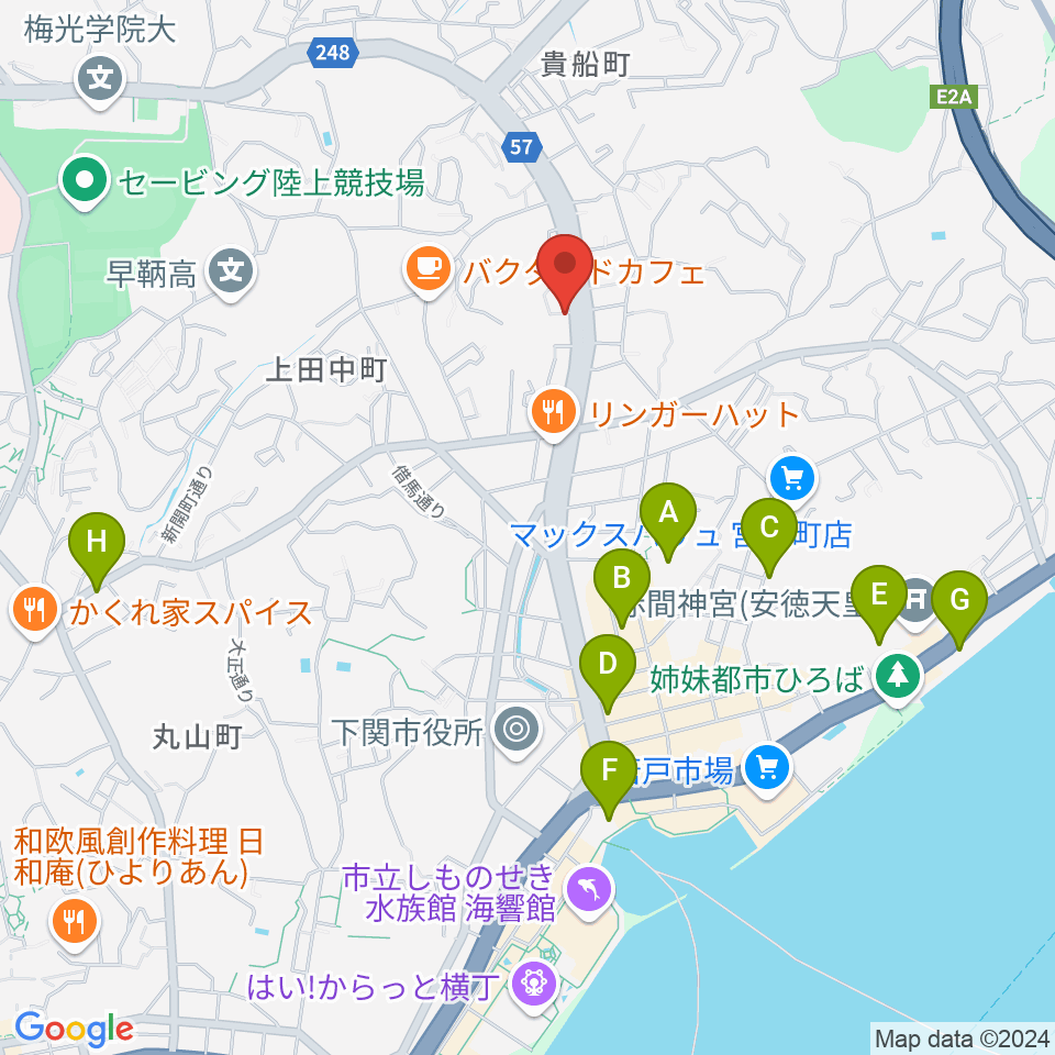 カモンFM周辺のホテル一覧地図