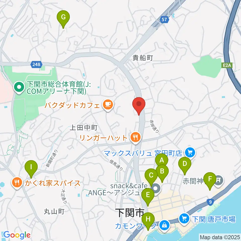 カモンFM周辺のホテル一覧地図