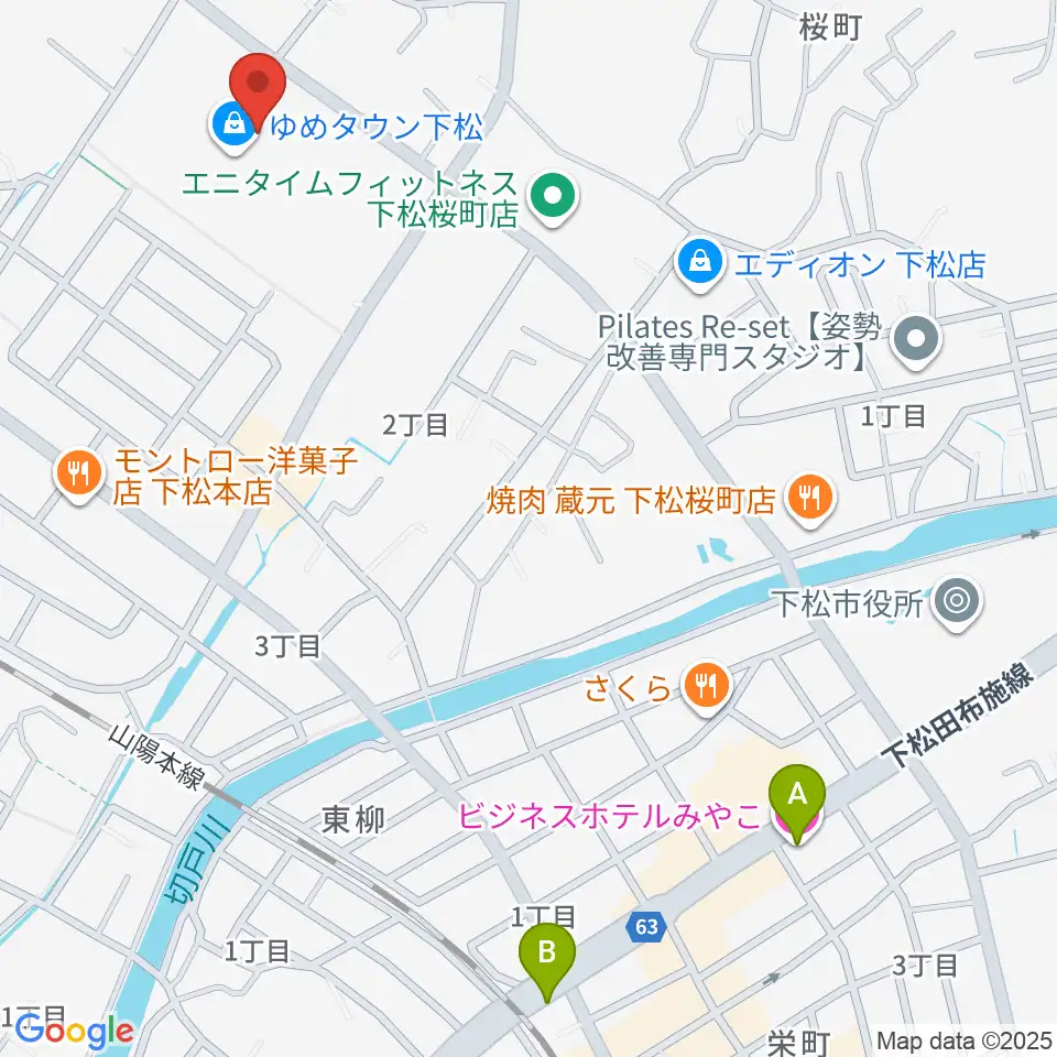しゅうなんFM周辺のホテル一覧地図