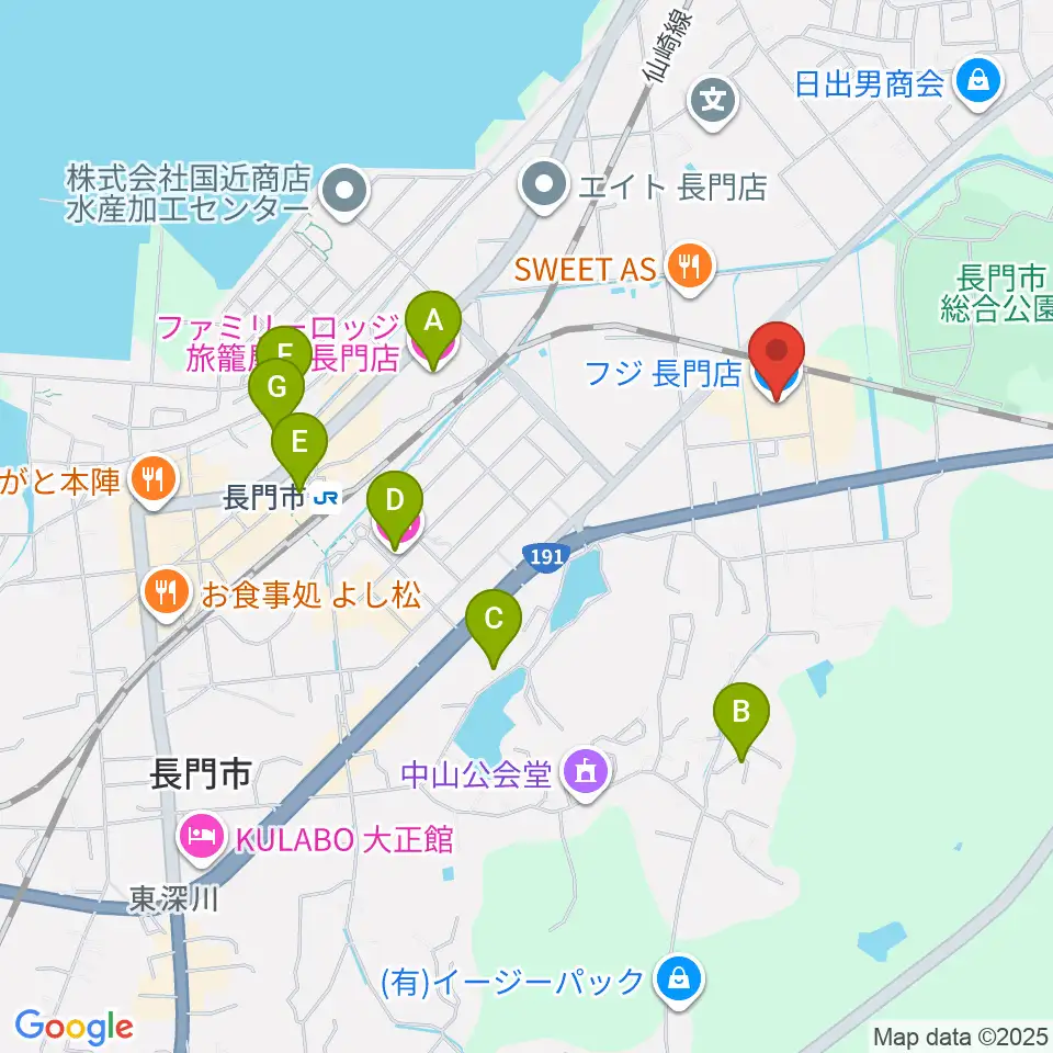 FM AQUA周辺のホテル一覧地図