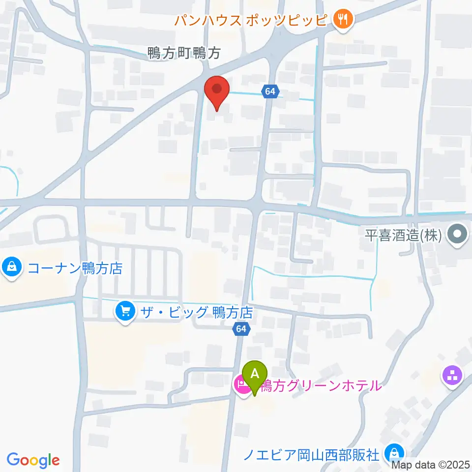 エフエムゆめウェーブ周辺のホテル一覧地図