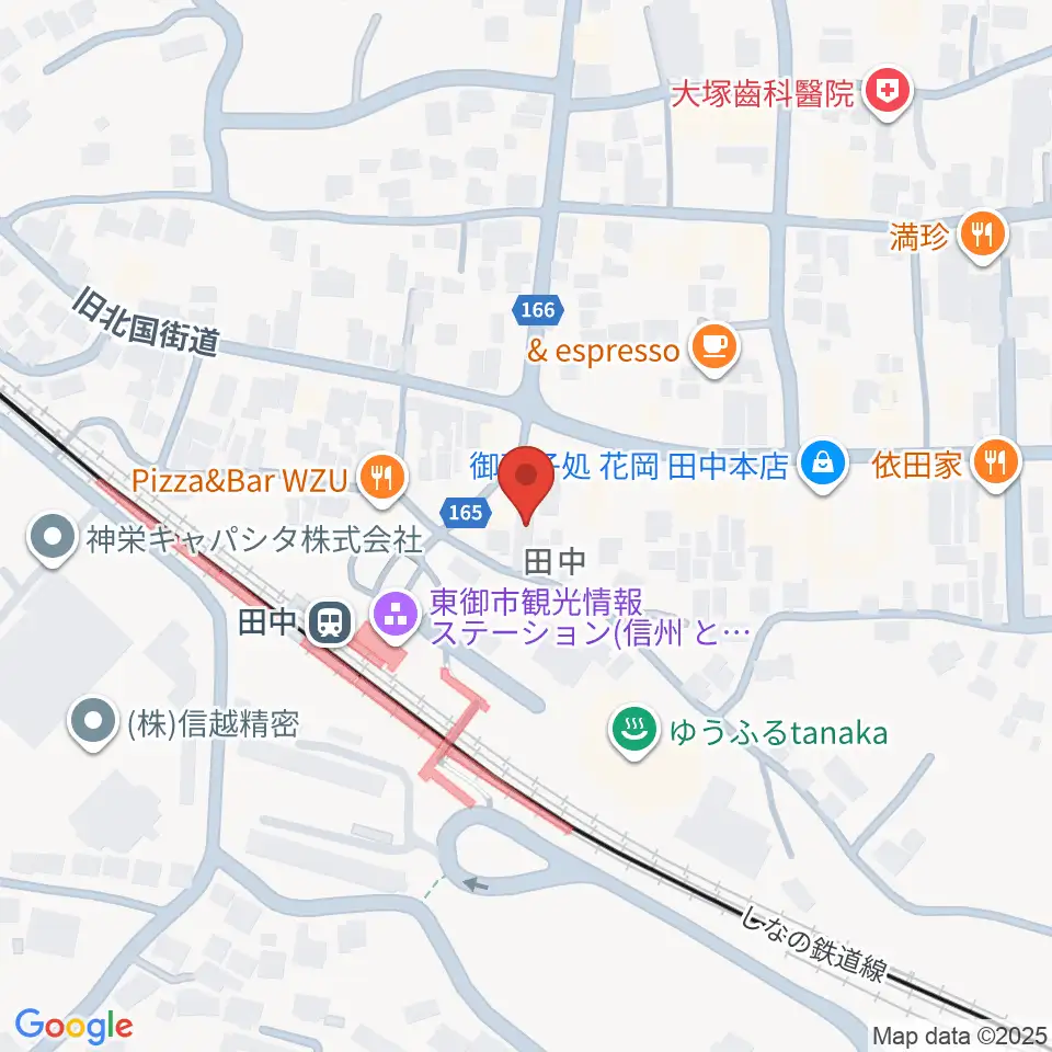 エフエムとうみ周辺のホテル一覧地図