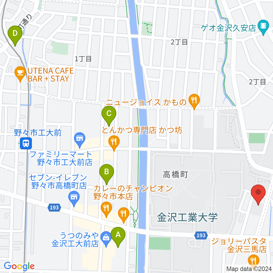 えふえむ・エヌ・ワン周辺のホテル一覧地図