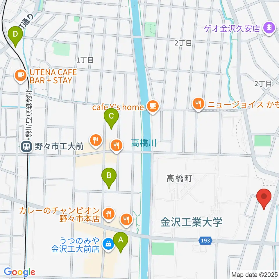 えふえむ・エヌ・ワン周辺のホテル一覧地図