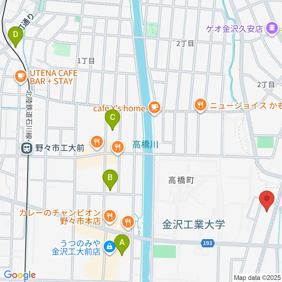 えふえむ・エヌ・ワン周辺のホテル一覧地図