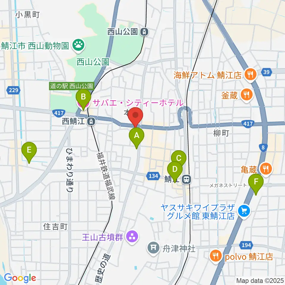 たんなん夢レディオ周辺のホテル一覧地図