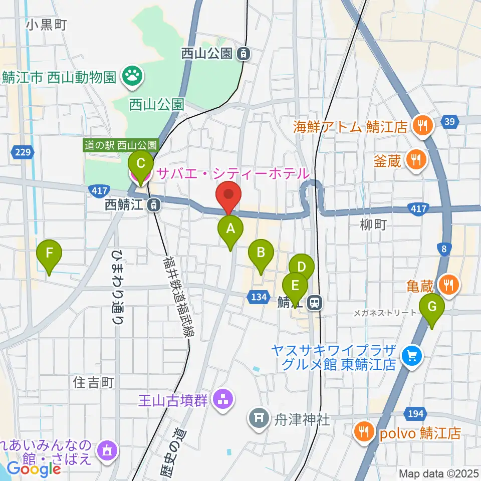 たんなん夢レディオ周辺のホテル一覧地図