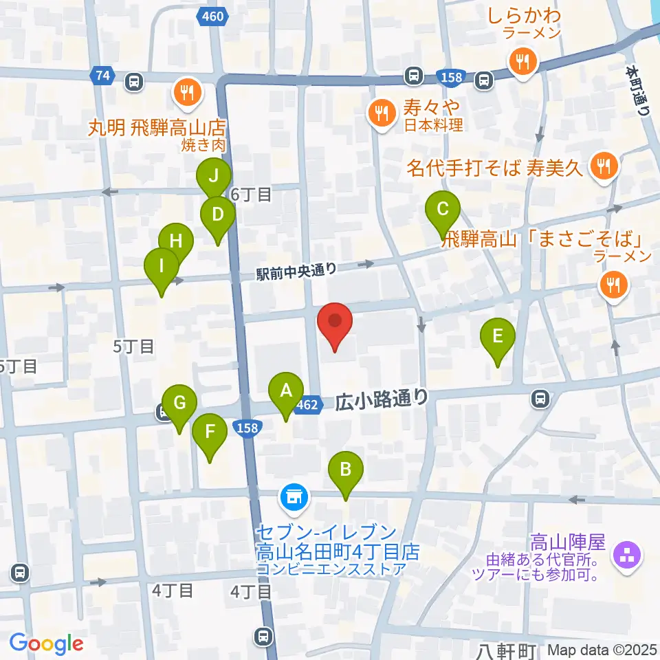 Hits FM周辺のホテル一覧地図