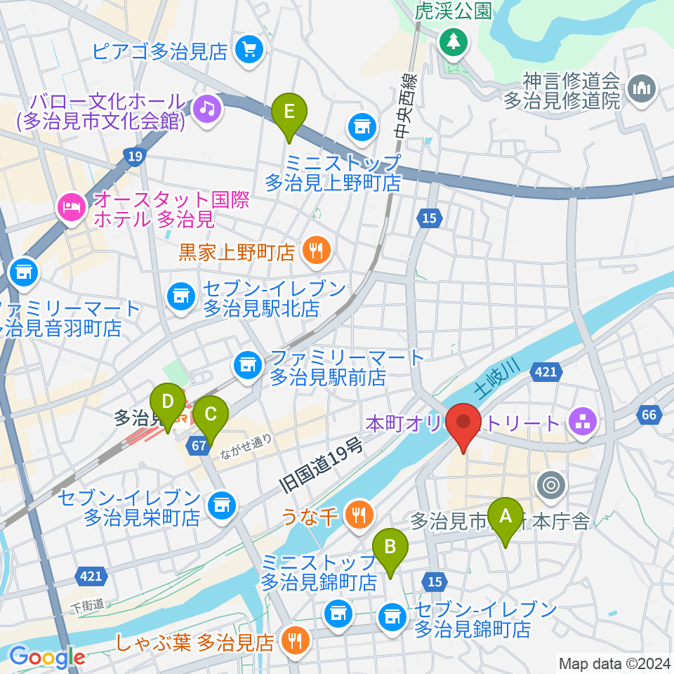 FM PiPi周辺のホテル一覧地図