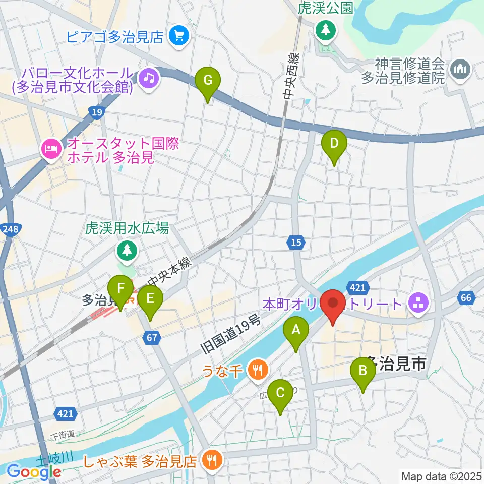 FM PiPi周辺のホテル一覧地図