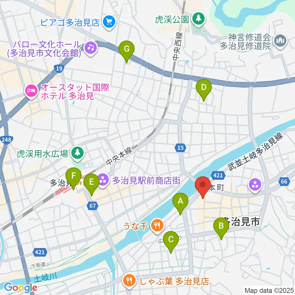 FM PiPi周辺のホテル一覧地図