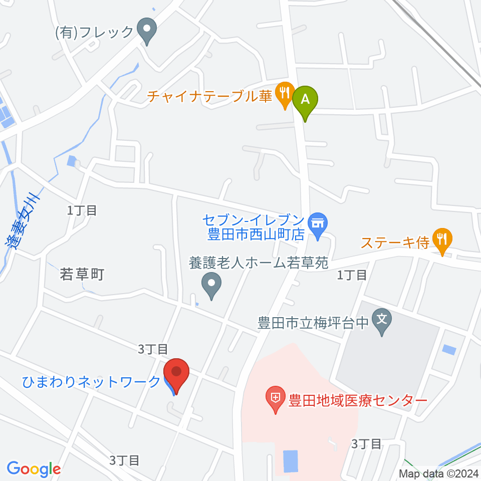 エフエムとよた（ラジオラブィート）周辺のホテル一覧地図