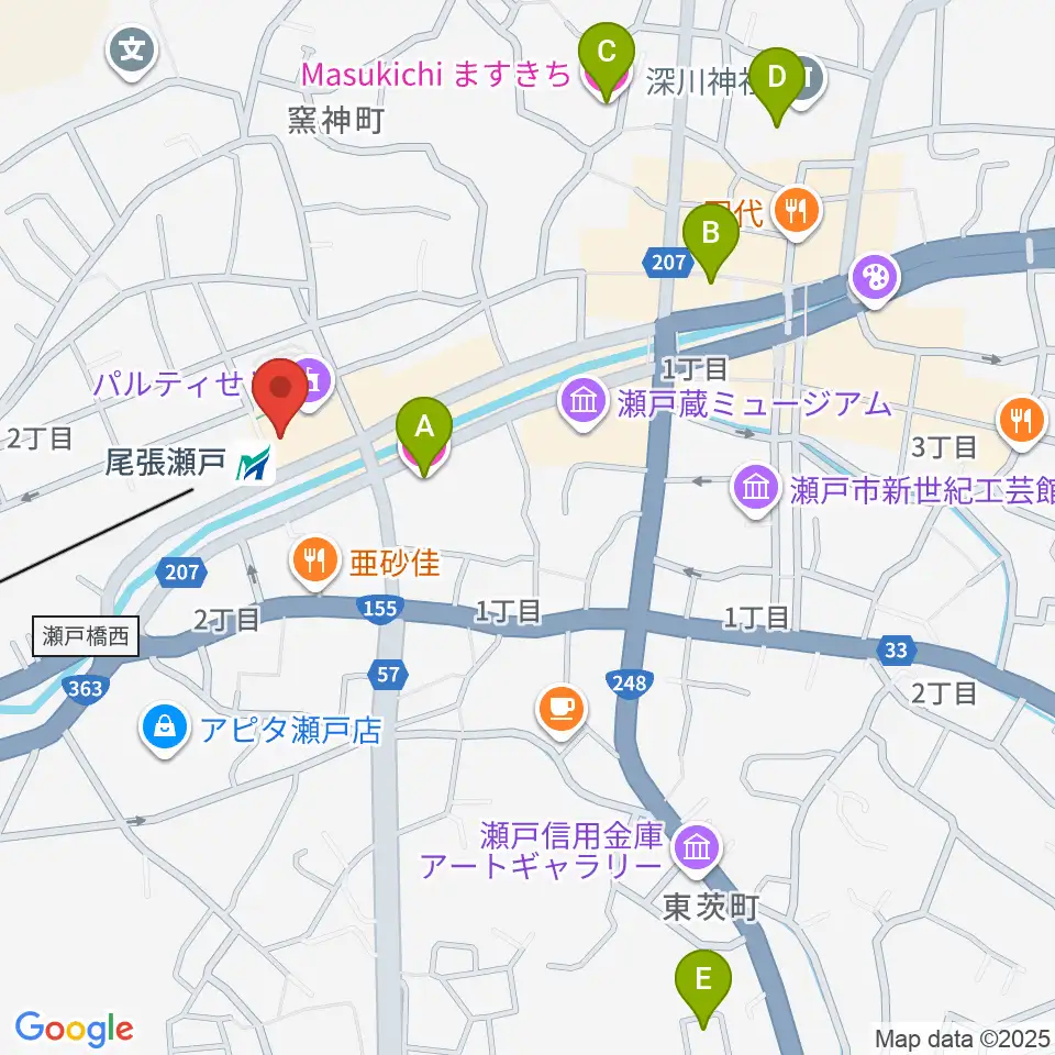 ラジオサンキュー（RADIO SANQ）周辺のホテル一覧地図