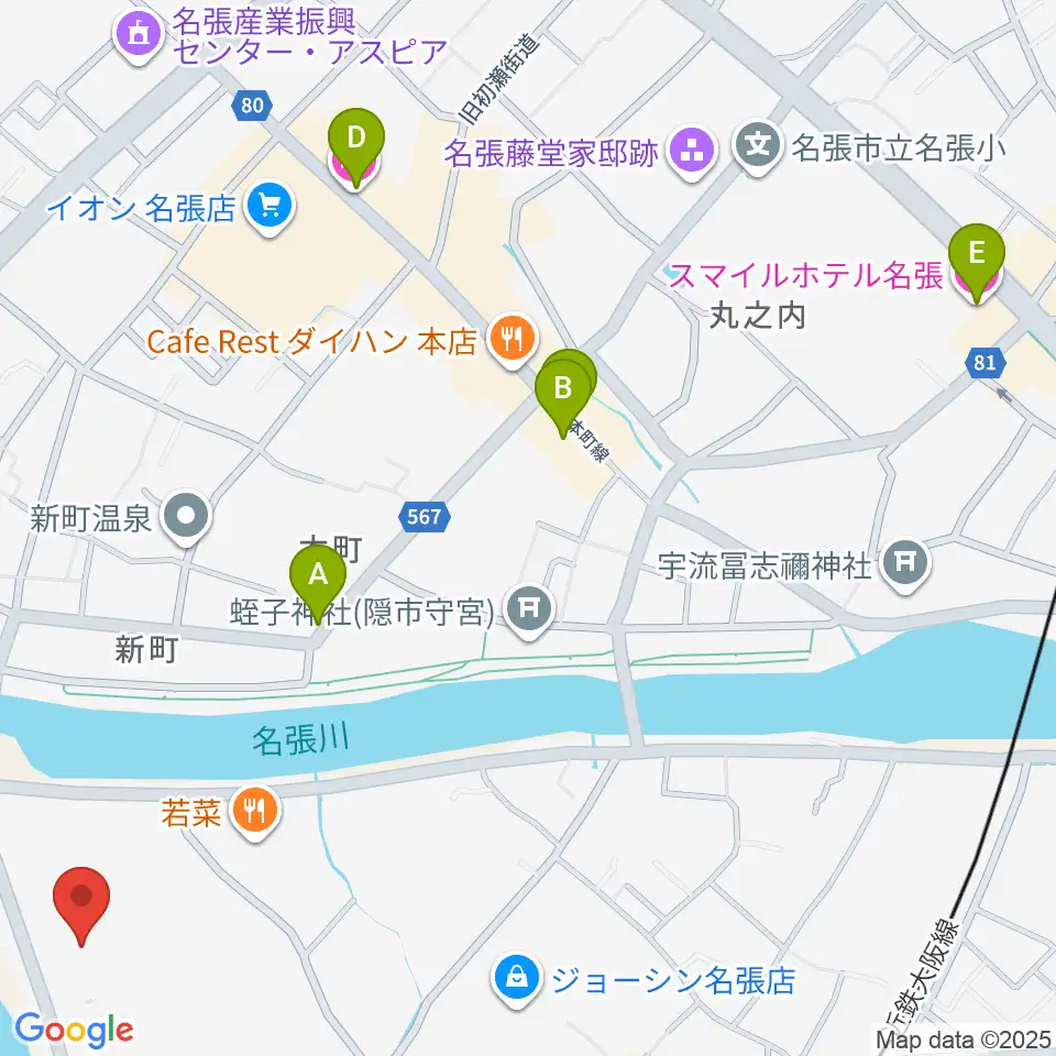 ads.FM周辺のホテル一覧地図