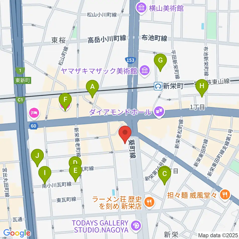 MID-FM761周辺のホテル一覧地図