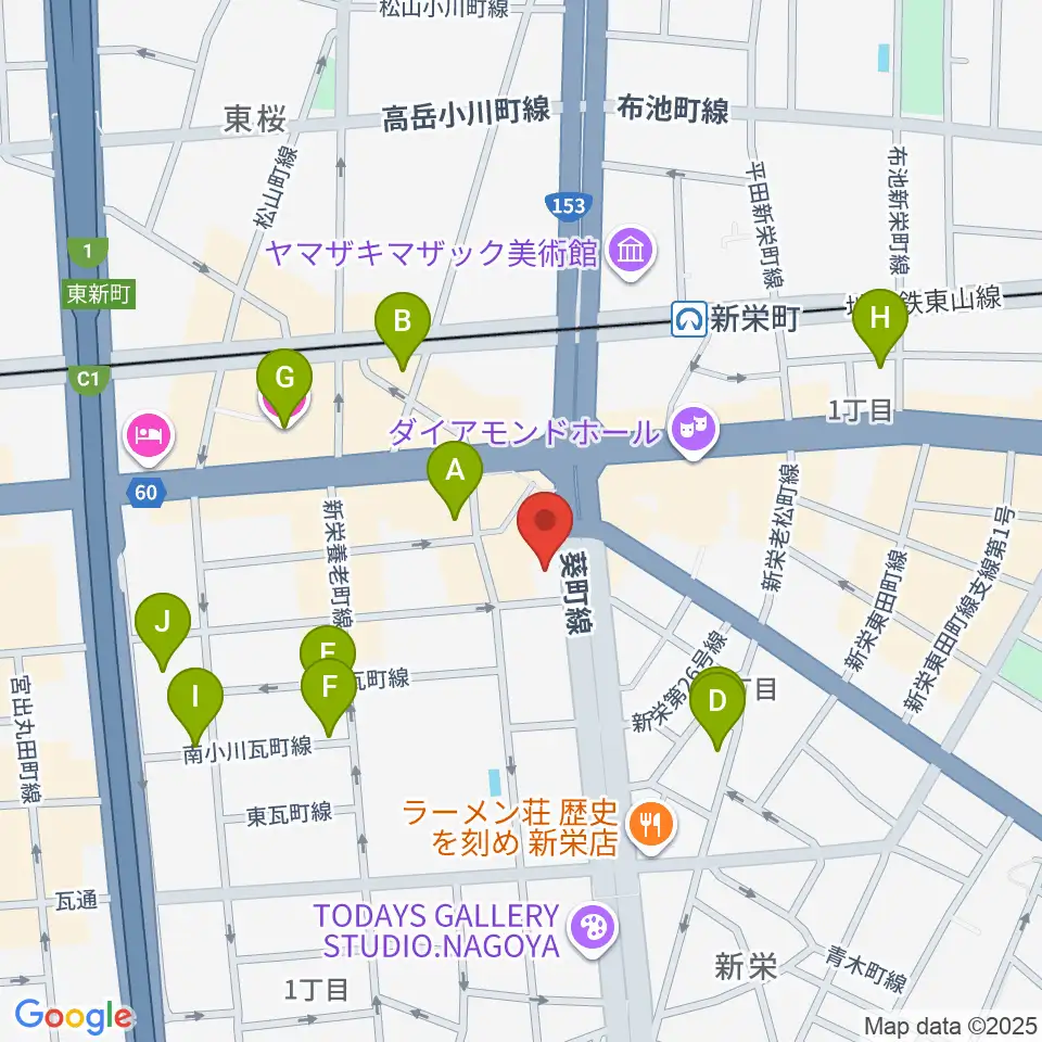 MID-FM761周辺のホテル一覧地図