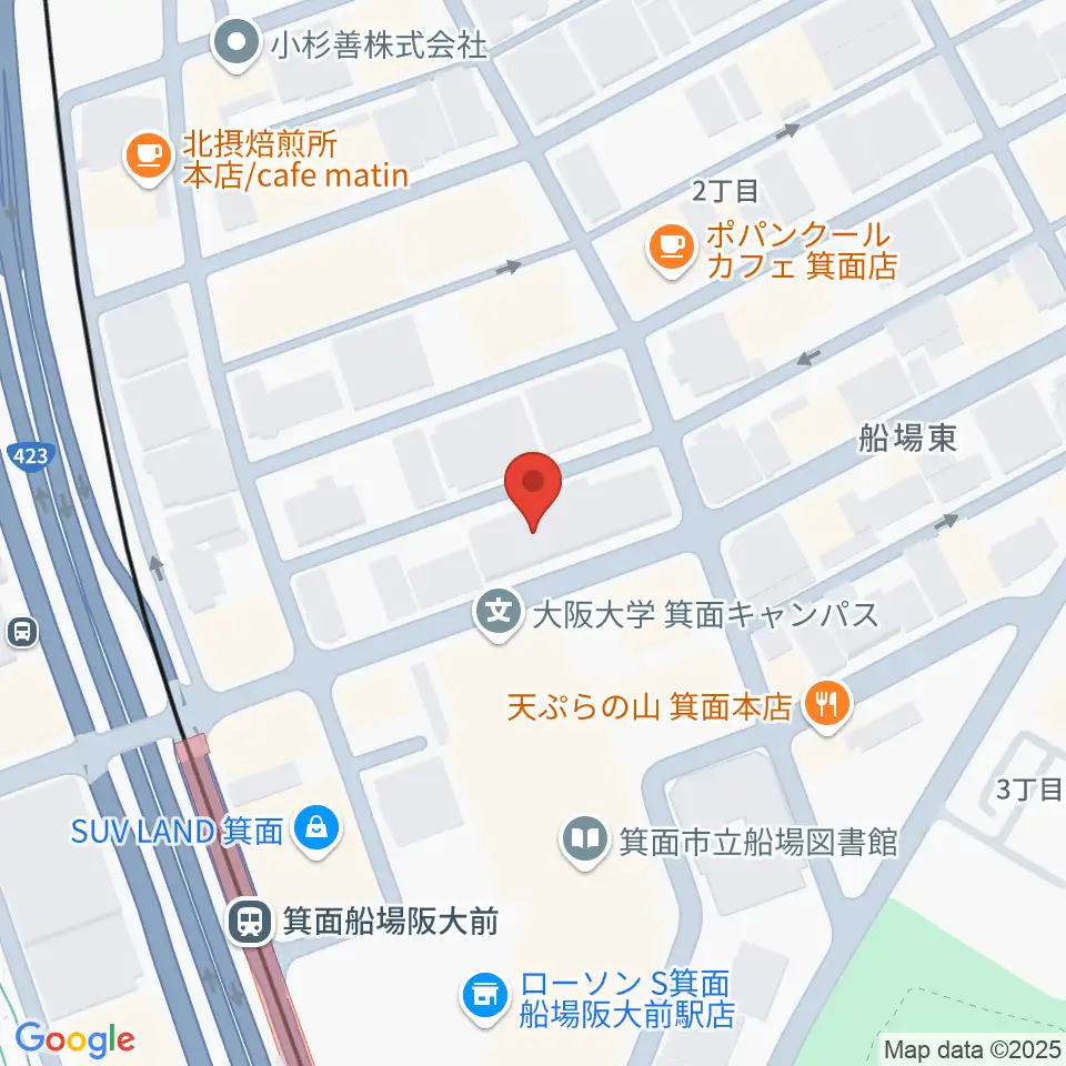 タッキー816 みのおエフエム周辺のホテル一覧地図