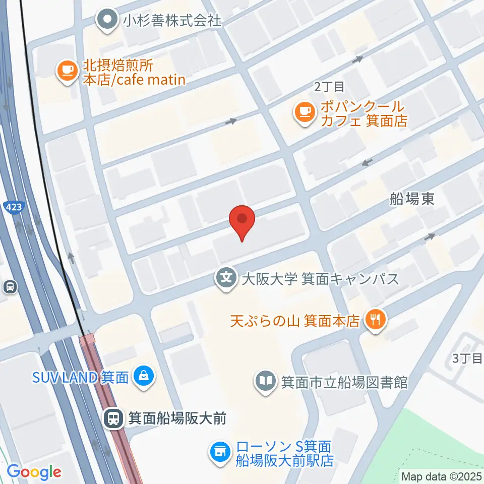 タッキー816 みのおエフエム周辺のホテル一覧地図