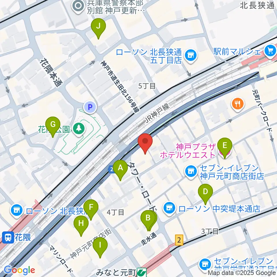 FM MOOV周辺のホテル一覧地図