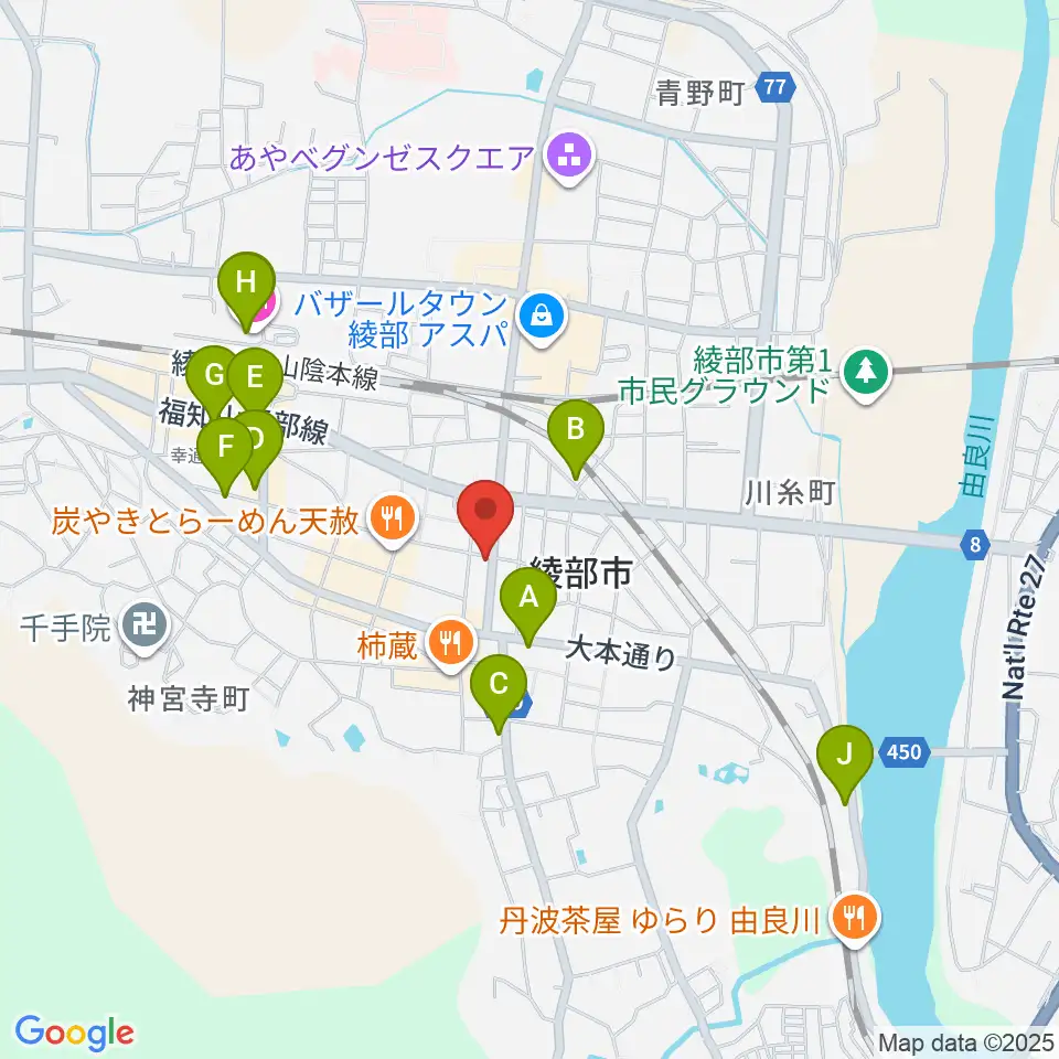 FMいかる周辺のホテル一覧地図