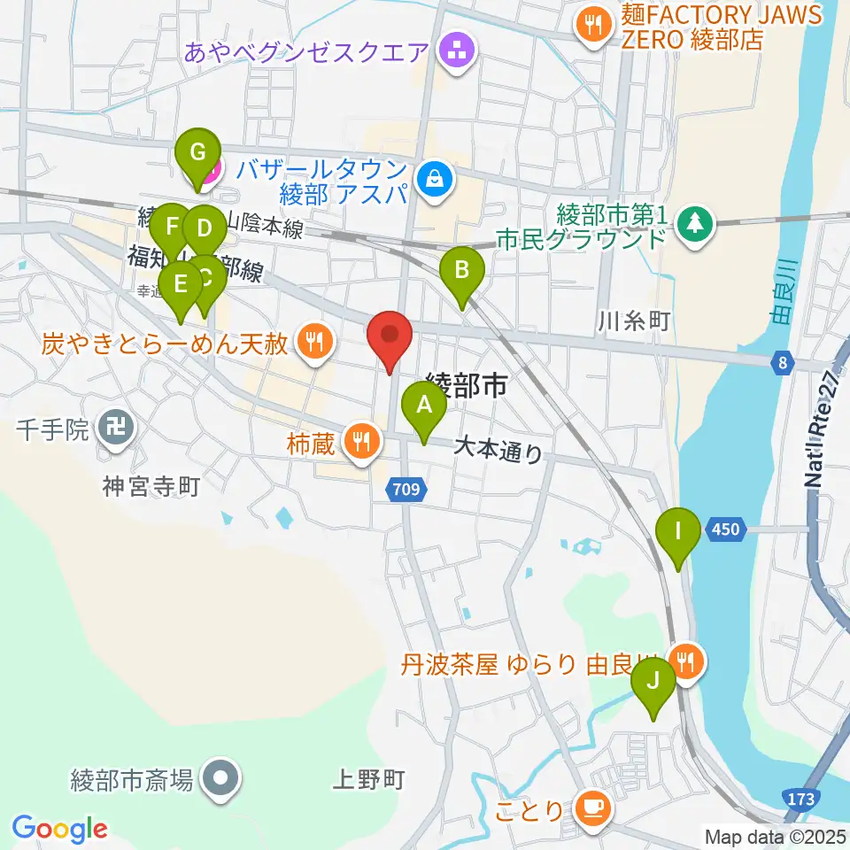 FMいかる周辺のホテル一覧地図