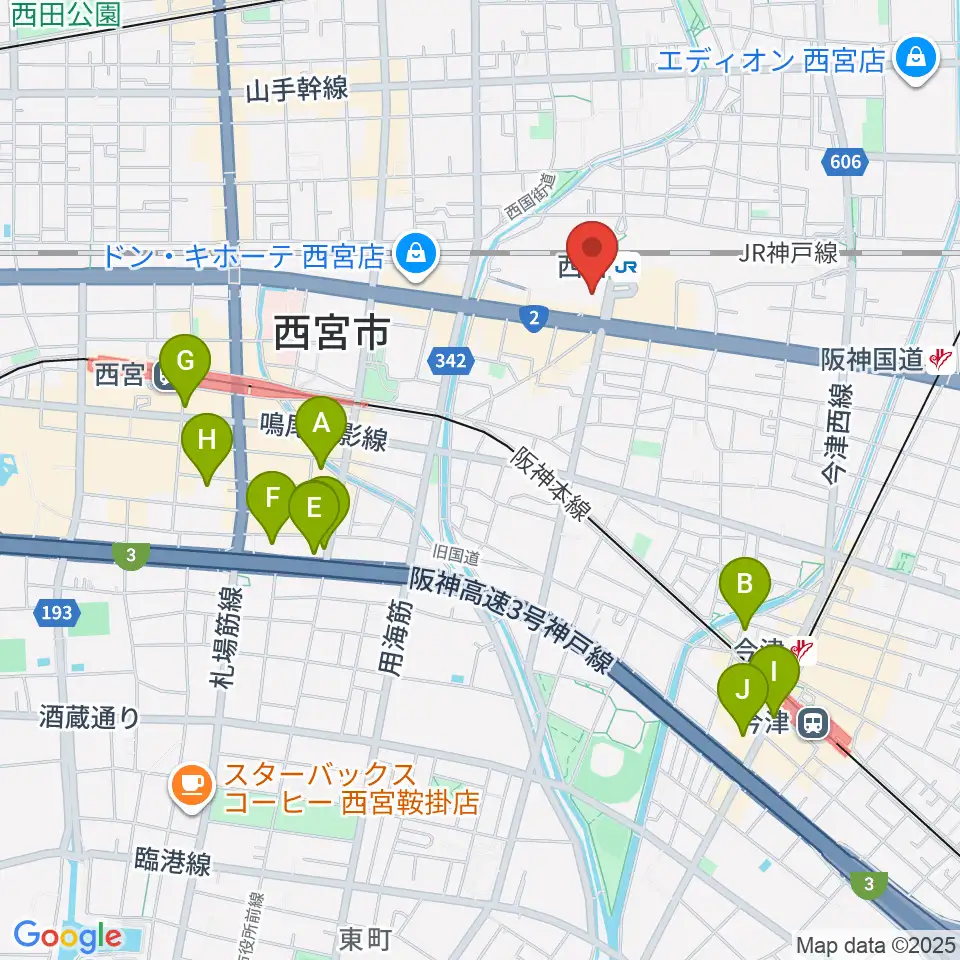 さくらFM周辺のホテル一覧地図