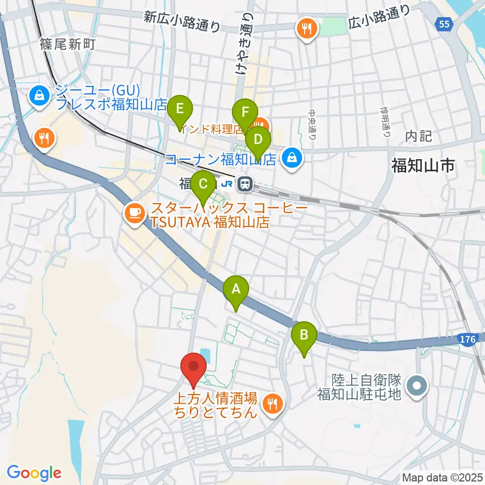 FM丹波周辺のホテル一覧地図