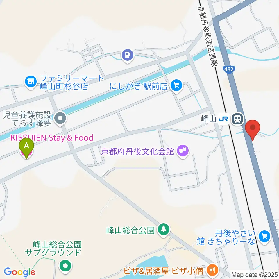 FMたんご周辺のホテル一覧地図