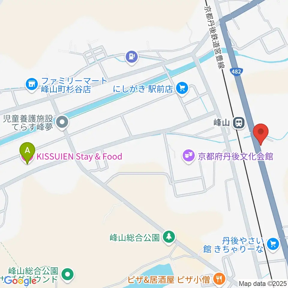 FMたんご周辺のホテル一覧地図