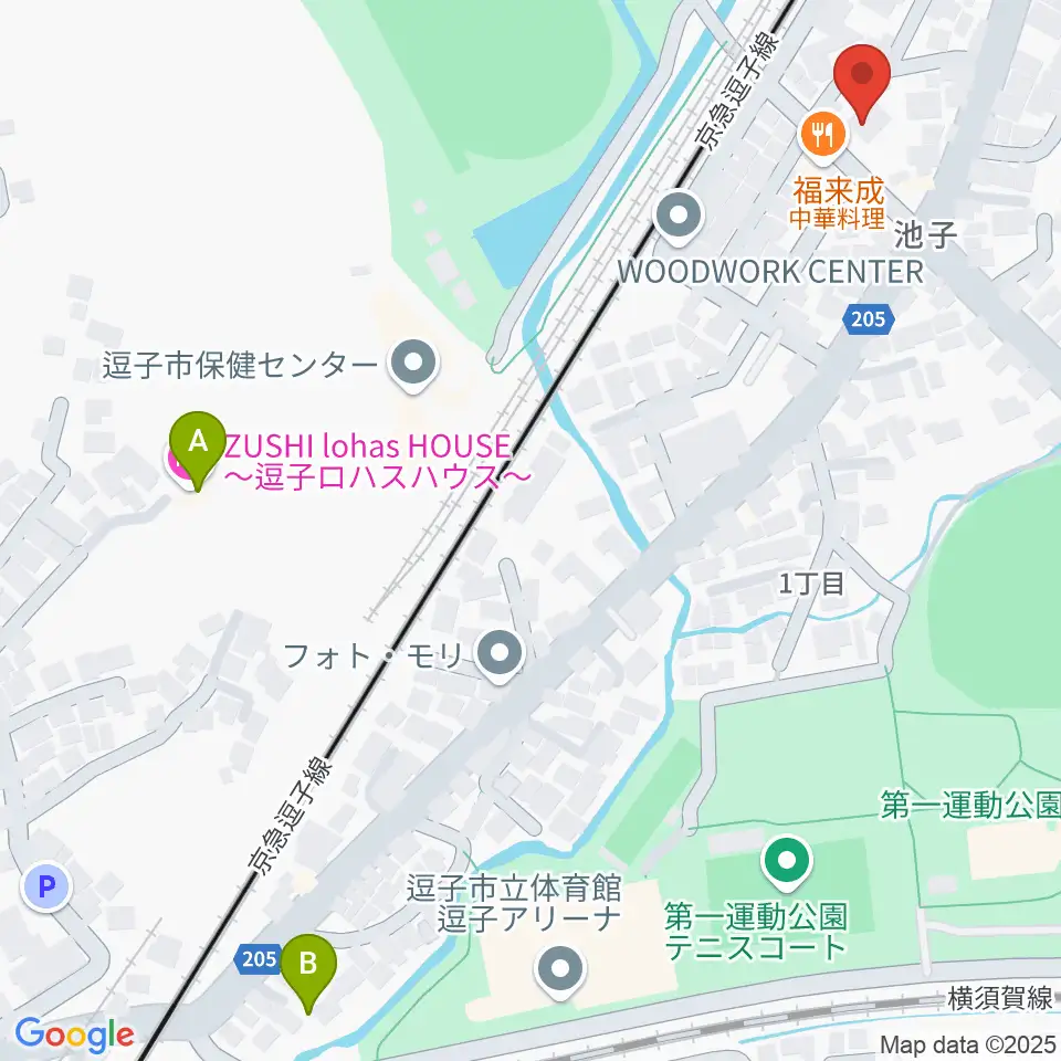 湘南ビーチFM周辺のホテル一覧地図