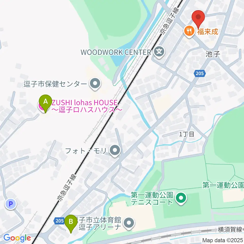湘南ビーチFM周辺のホテル一覧地図