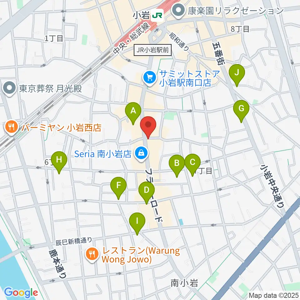 エフエム江戸川周辺のホテル一覧地図