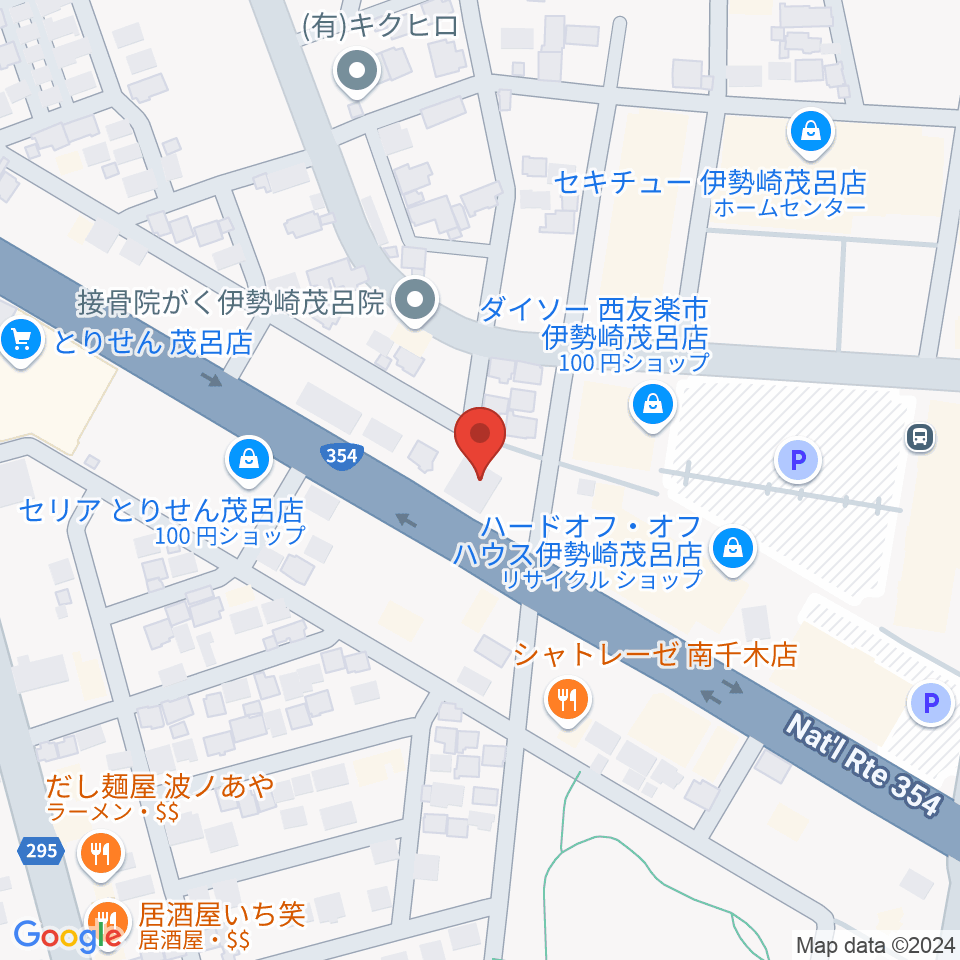 いせさきFM周辺のホテル一覧地図