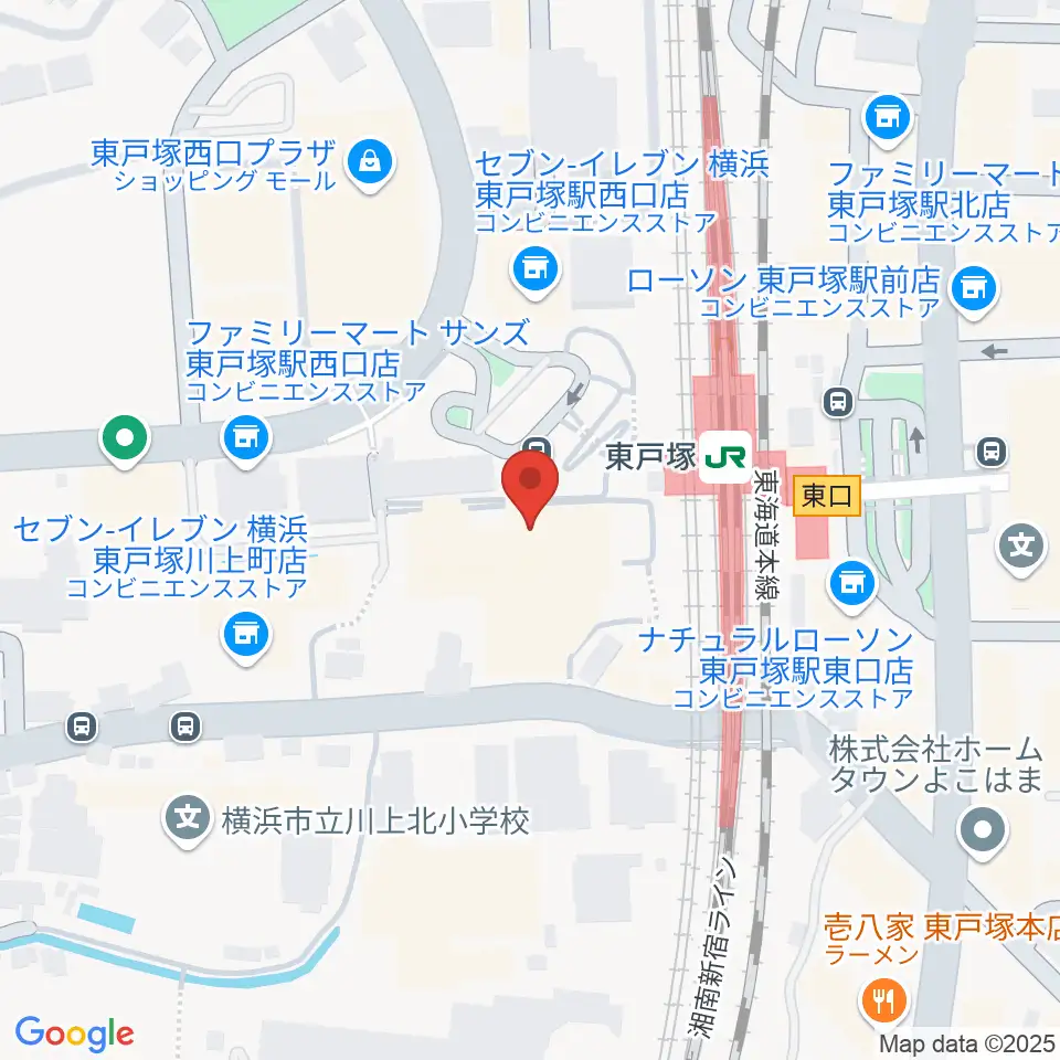 エフエム戸塚周辺のホテル一覧地図
