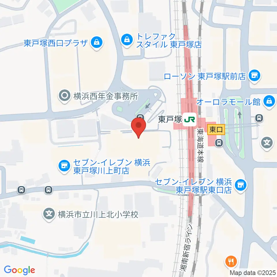 エフエム戸塚周辺のホテル一覧地図
