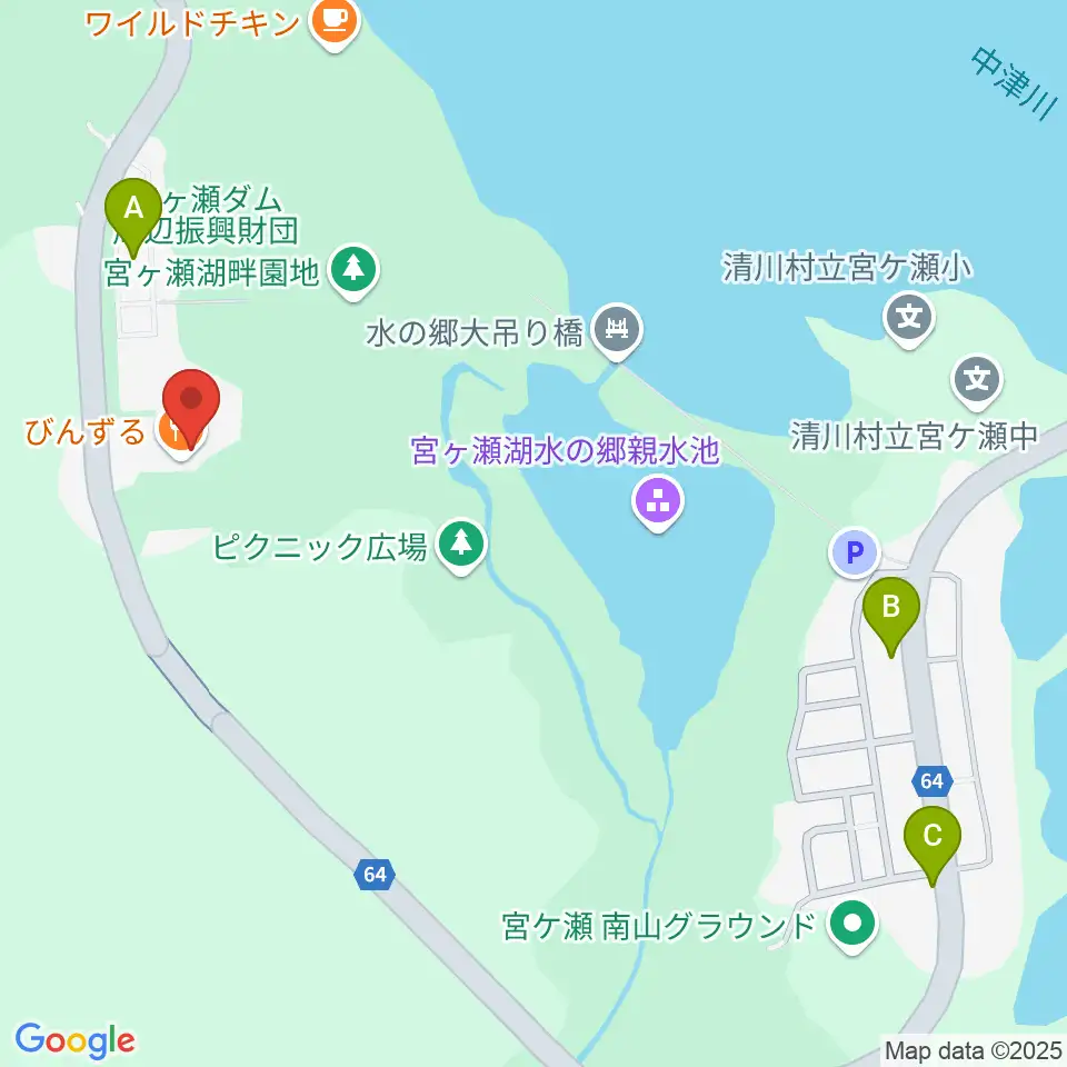 宮ヶ瀬レイクサイドエフエム周辺のホテル一覧地図