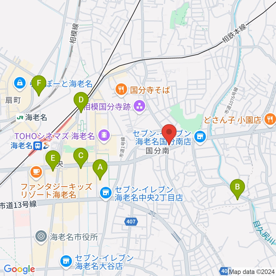 FMカオン周辺のホテル一覧地図