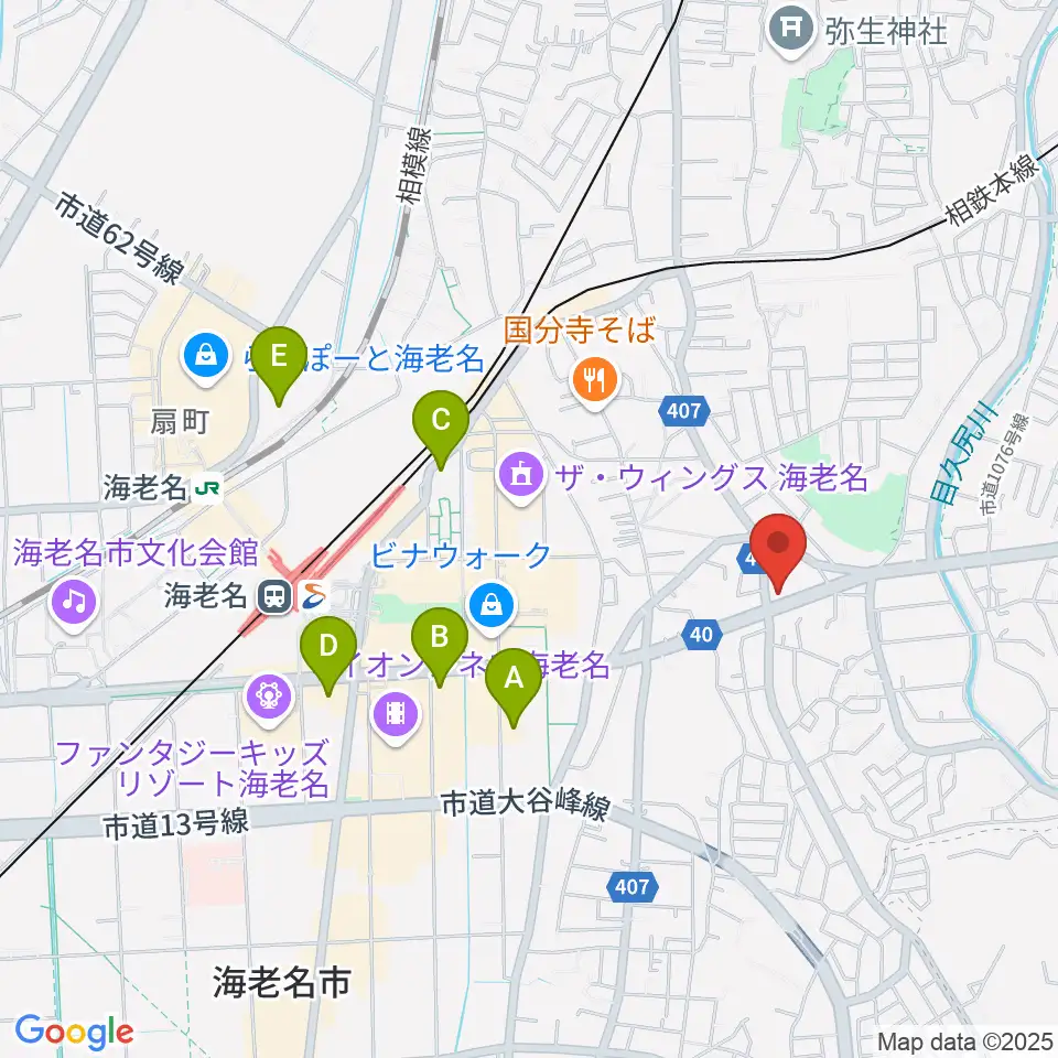 FMカオン周辺のホテル一覧地図