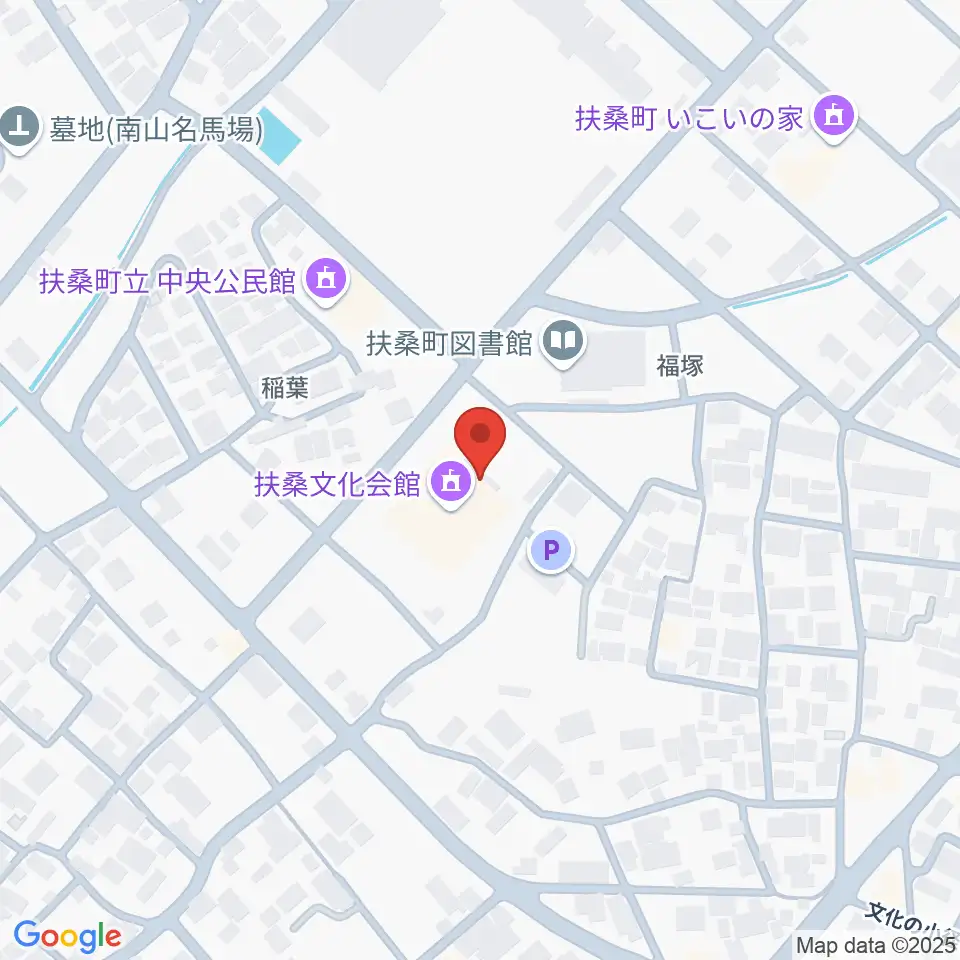 扶桑文化会館周辺のホテル一覧地図