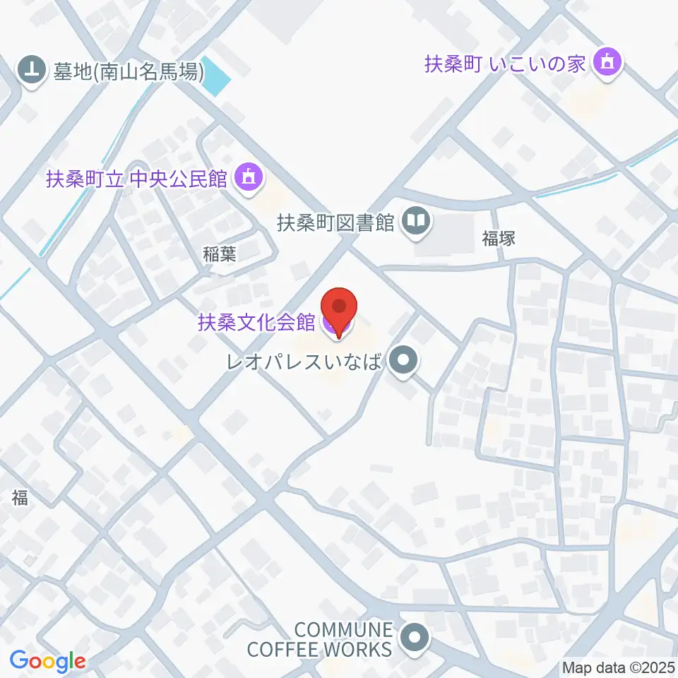 扶桑文化会館リハーサル室・ホール周辺のホテル一覧地図