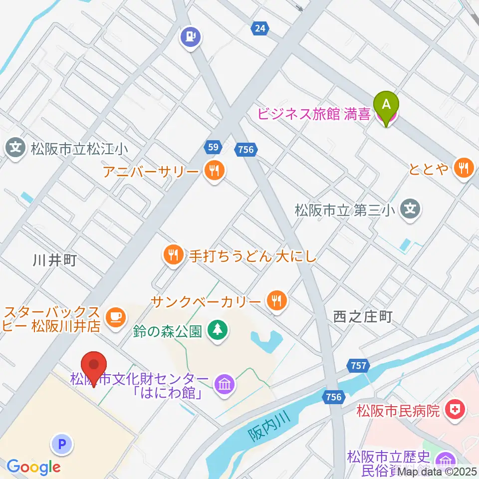 農業屋コミュニティ文化センター周辺のホテル一覧地図