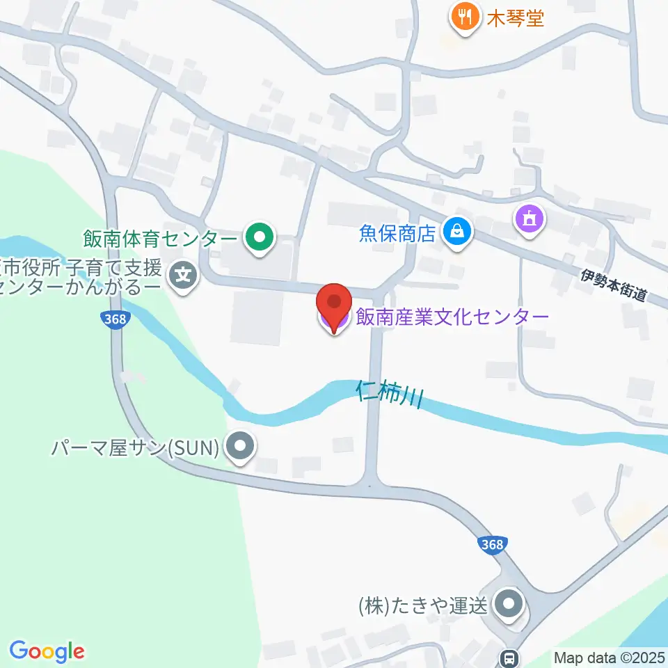 飯南産業文化センター周辺のホテル一覧地図