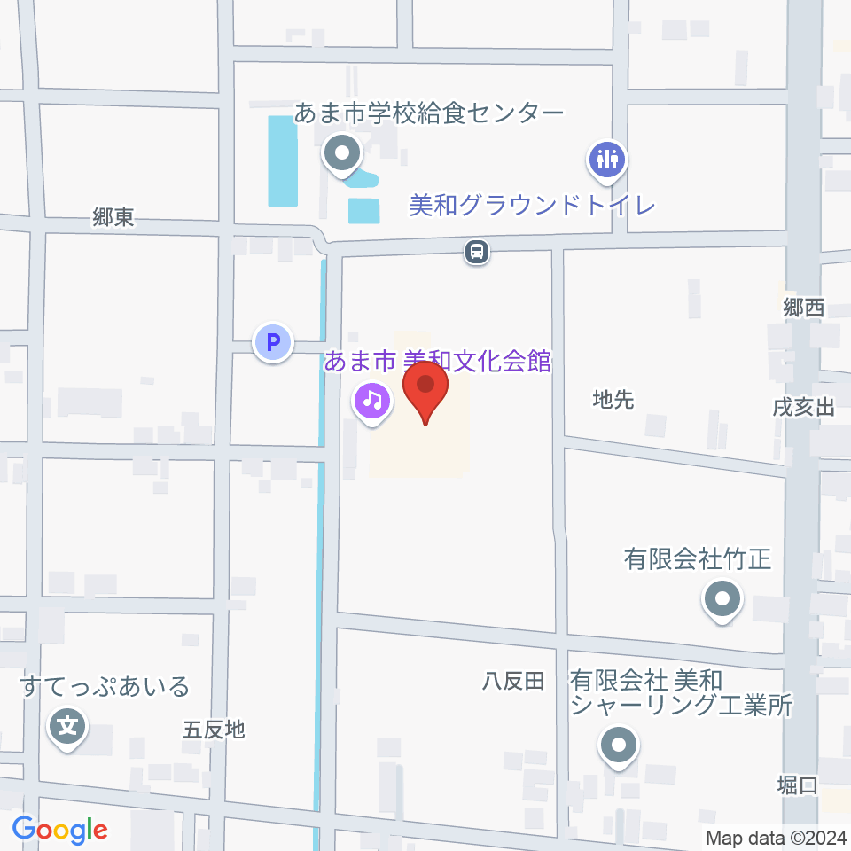 あま市美和文化会館周辺のホテル一覧地図