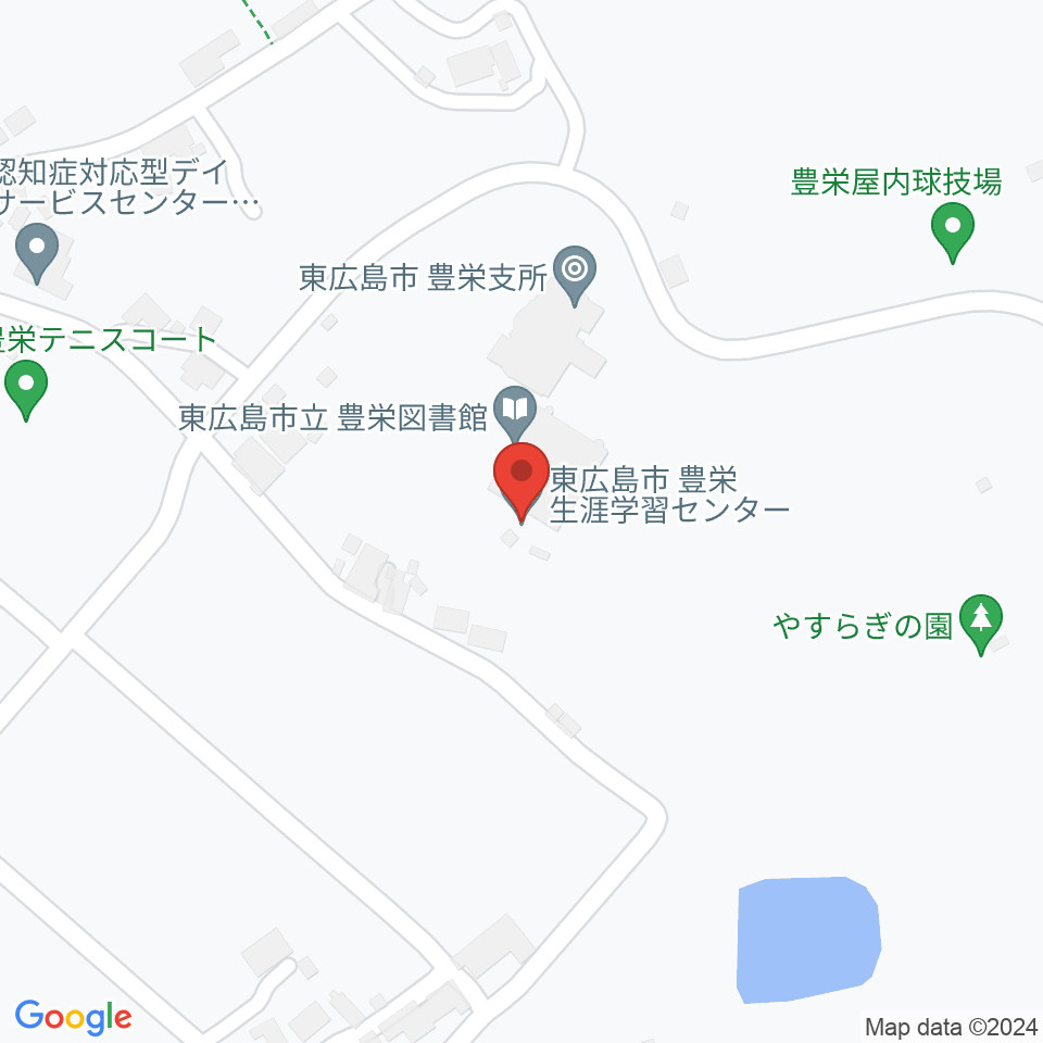 東広島市豊栄生涯学習センター周辺のホテル一覧地図