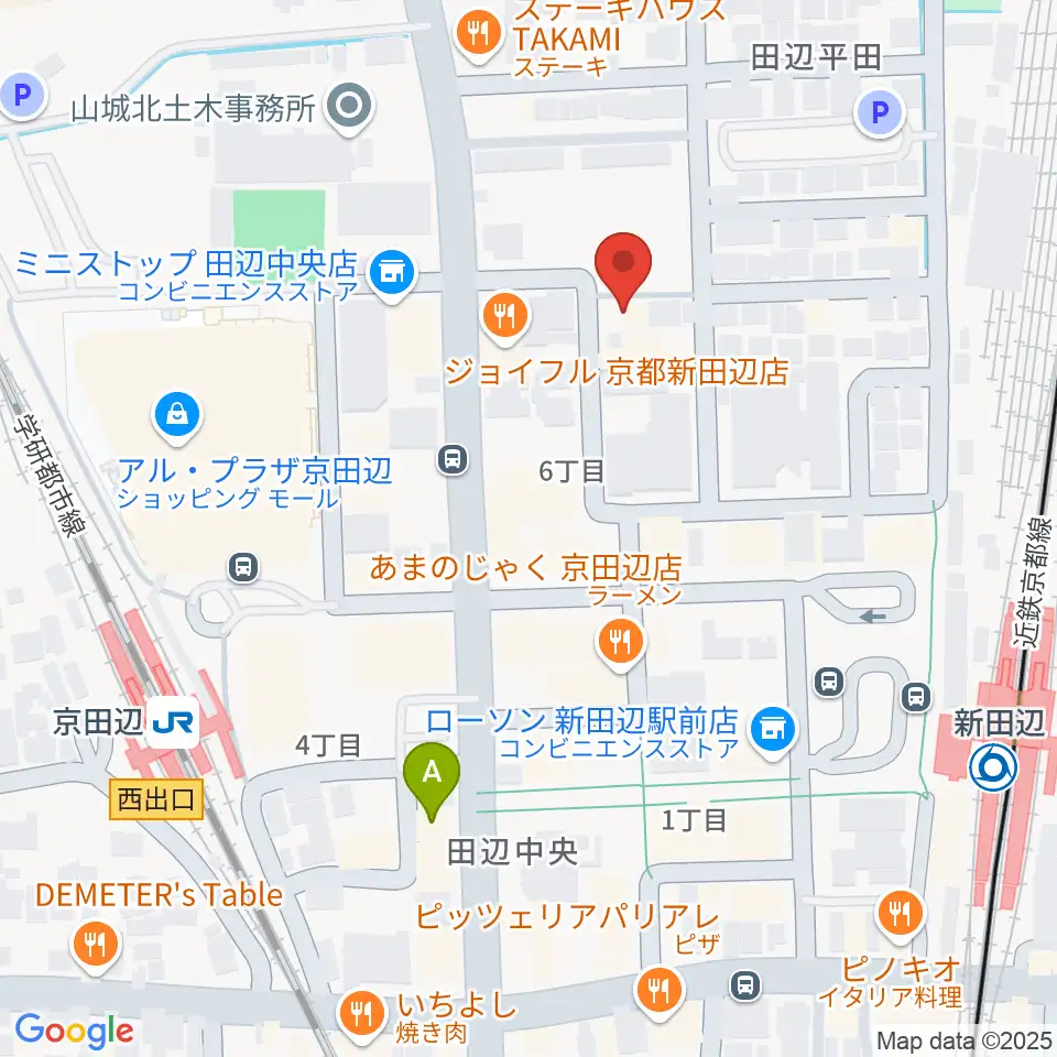 中川ミュージックスクール周辺のホテル一覧地図