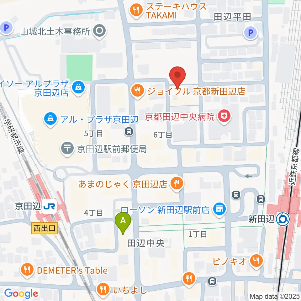 中川ミュージックスクール周辺のホテル一覧地図
